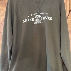Men's Sweater Snake River Brewing in Jackson, WY